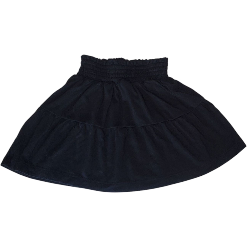 Kate Quinn Tiered Skirt Black Toddler Girls Size 3T